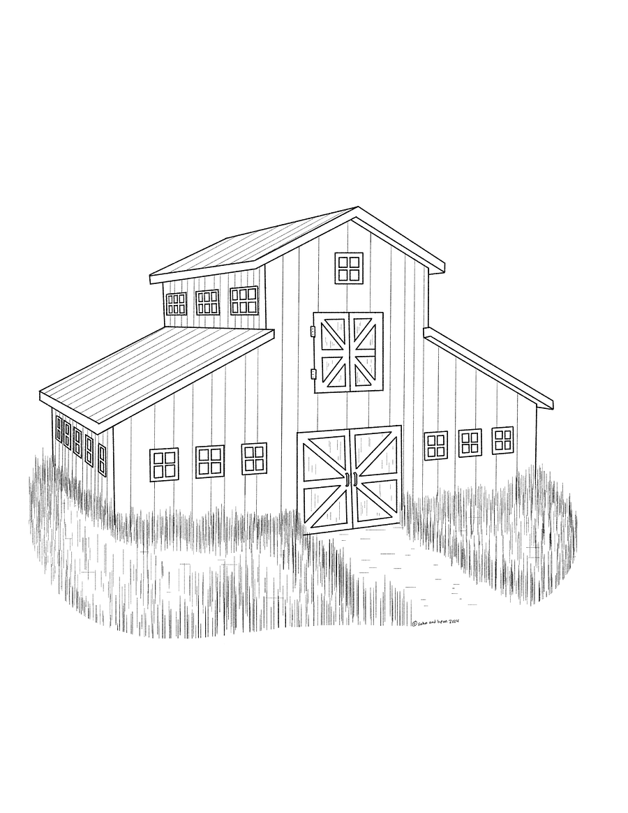 Coloring Like a Nerd - Free Coloring Sheet PDF for the Architecturally Inclined product image (7)