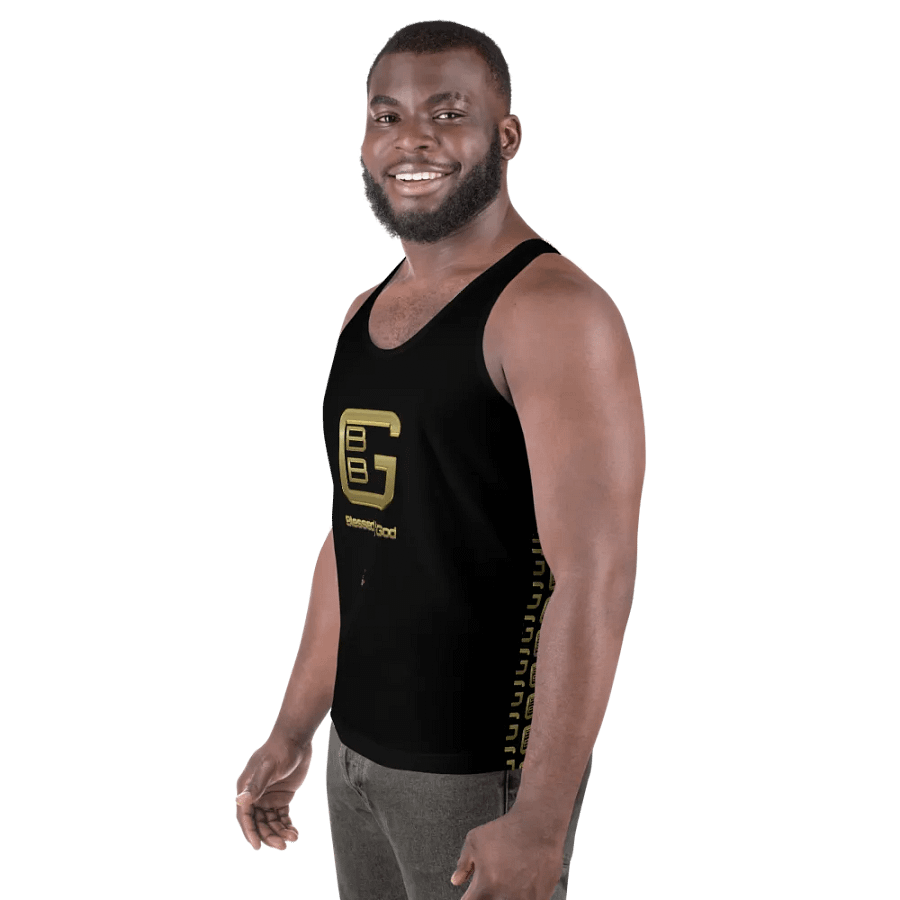 Black BBG Designer Logo Tank product image (3)