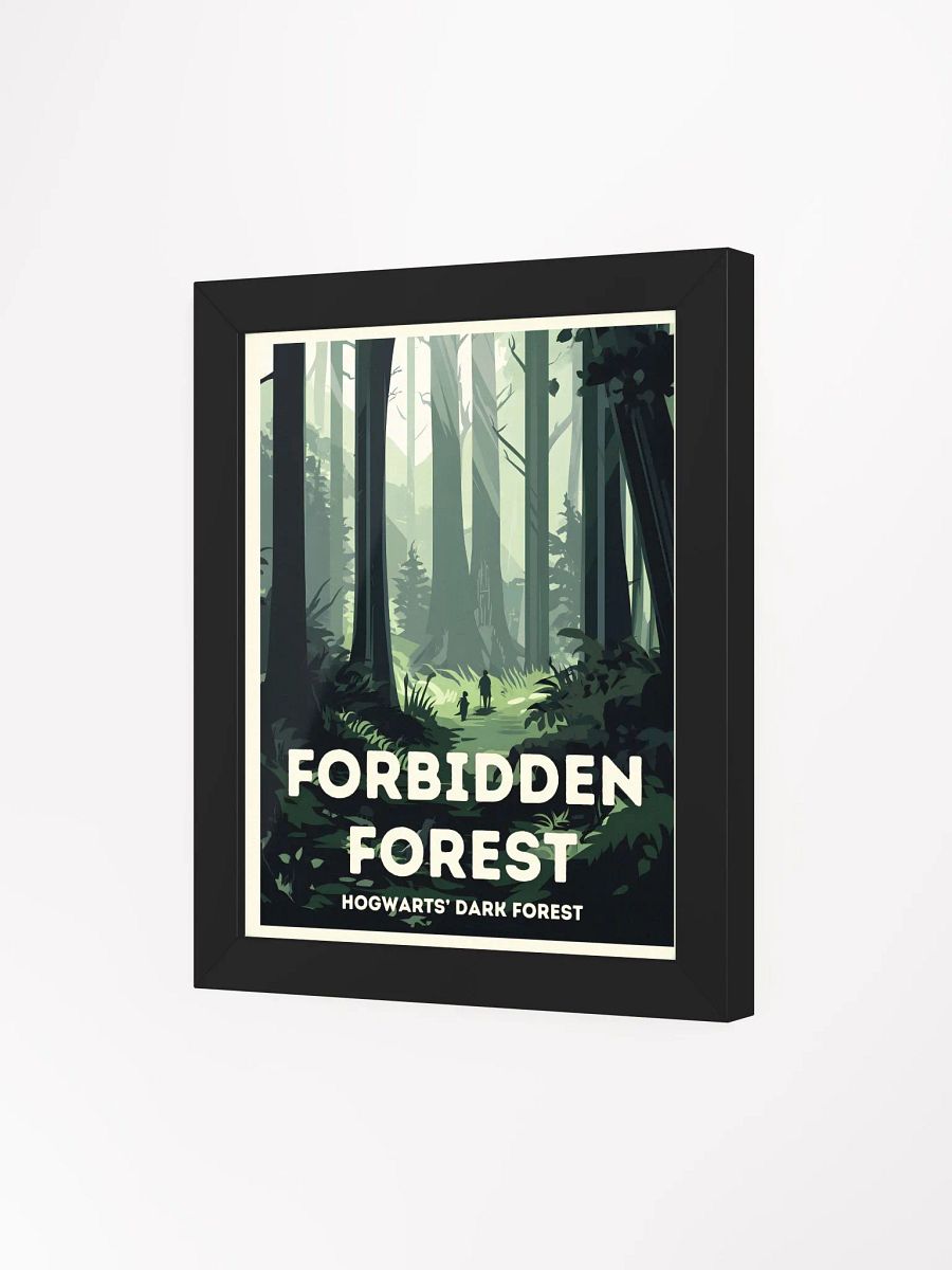 Forbidden Forest Vintage Travel Poster product image (3)