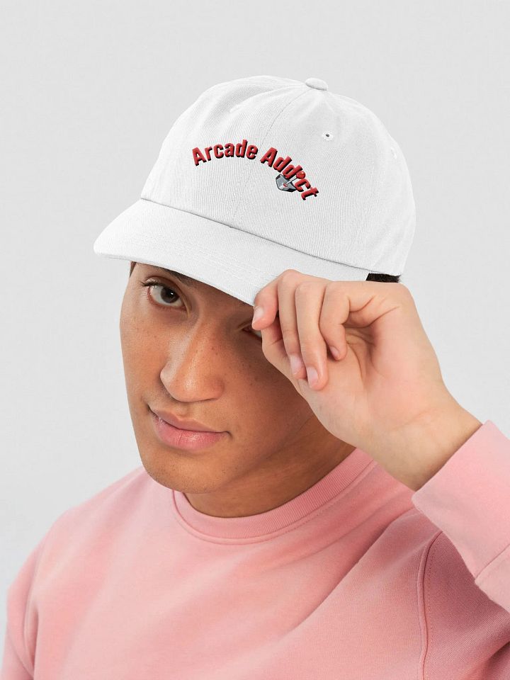 White Arcade Addict Hat! product image (2)