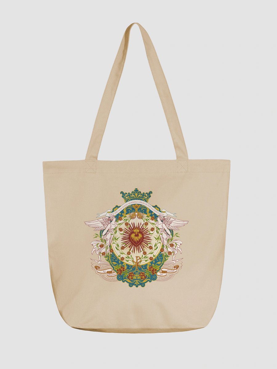 Sacred Heart Vintage Faith Tote Bag product image (1)