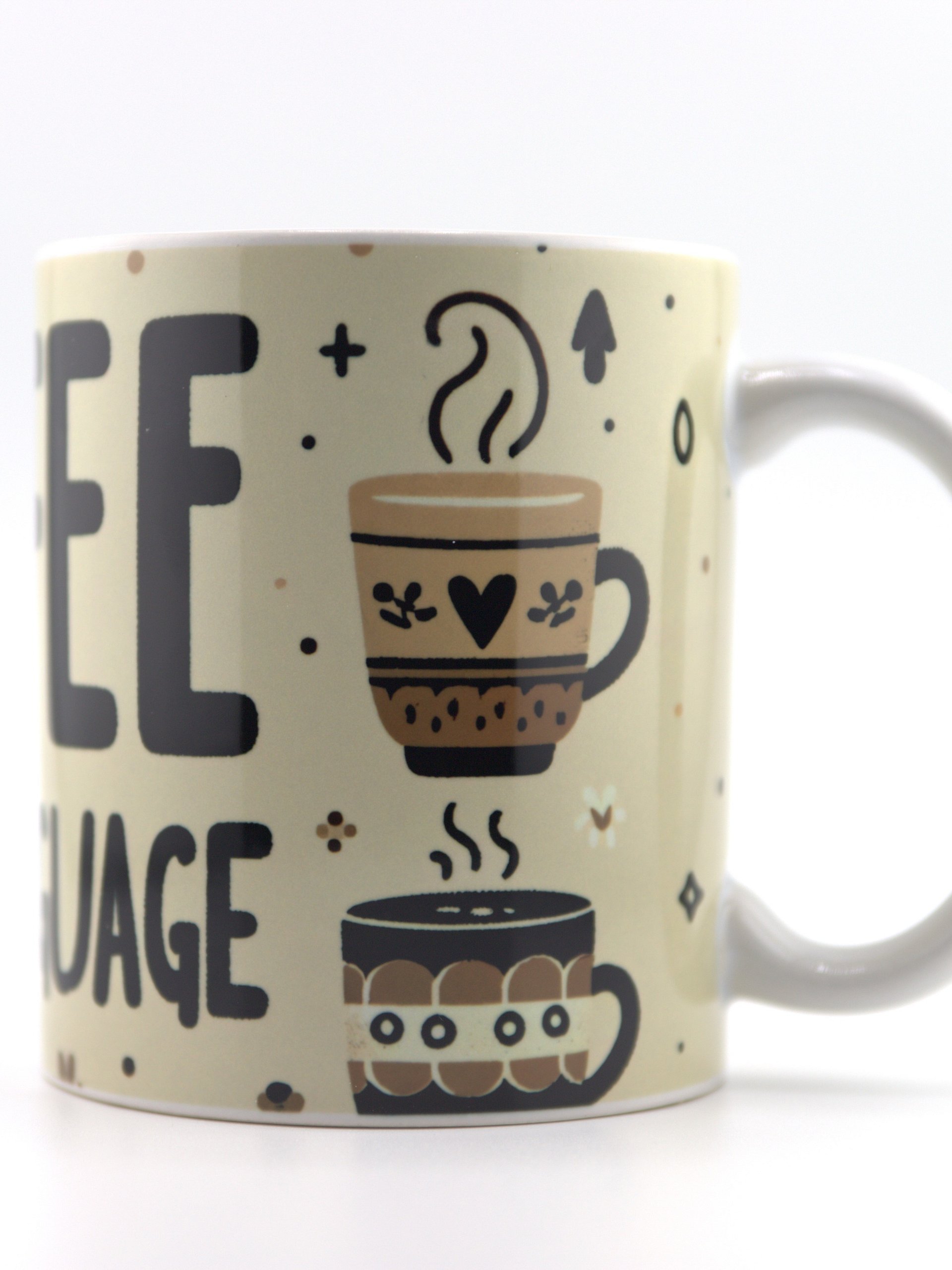 Coffee Is My Love Language 11oz Coffee Mug – Fun and Stylish Ceramic Cup for Coffee Enthusiasts – Great Gift for Coffee Lovers and Caffeine Fans product image (3)