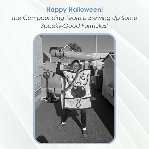 The Compounding Team is brewing up some spooky-good formulas and wishing everyone a safe and happy Halloween! 

#pharmacylife...
