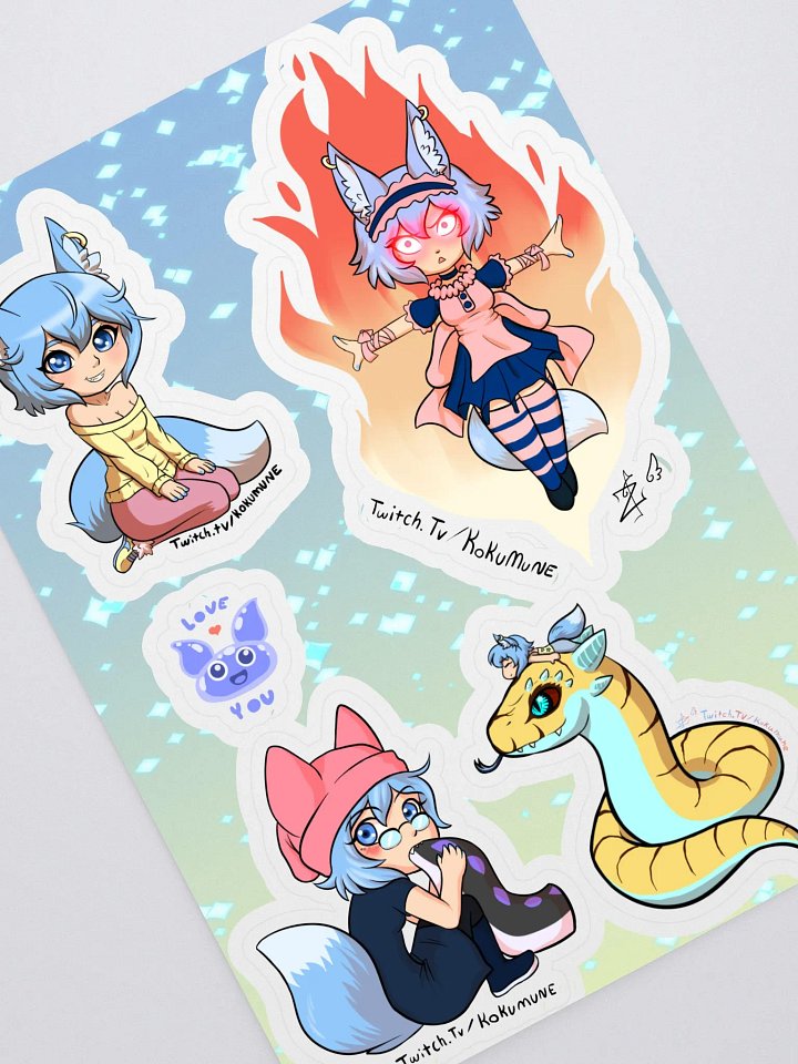 Kokumune Sticker Sheet 