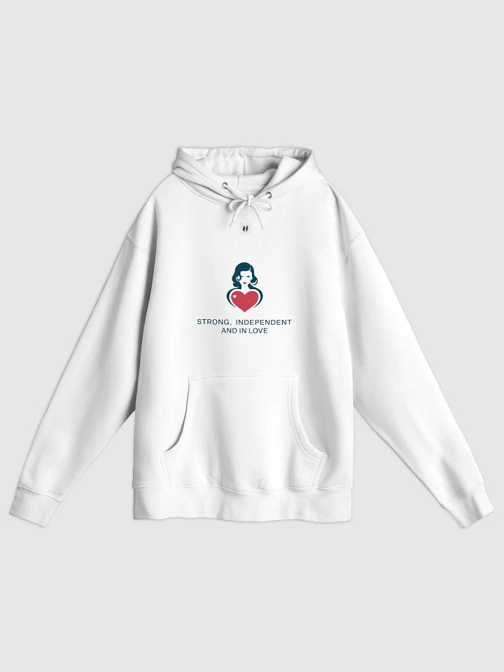 Strong Independent In Love Basic Unisex Hoodie product image (17)