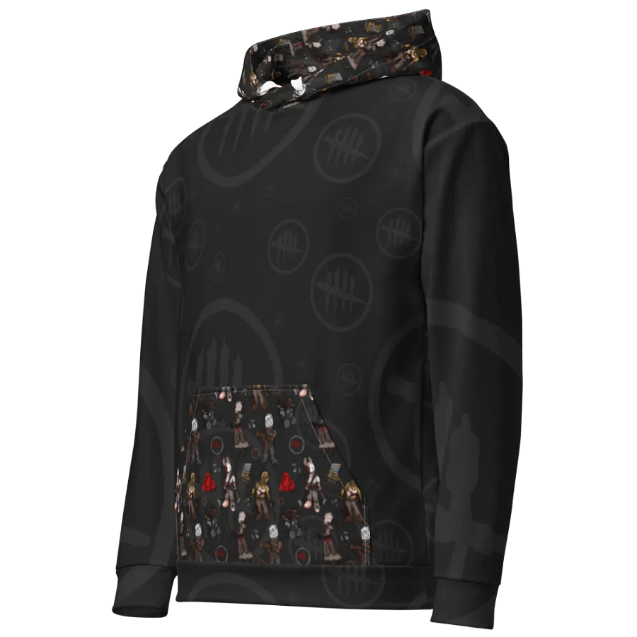 Dead by daylight Patterned Hoodie (black) product image (3)