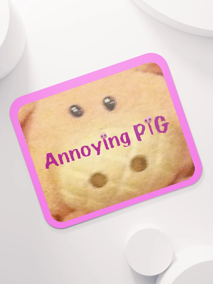 Annoying Pig Mousepad product image (7)