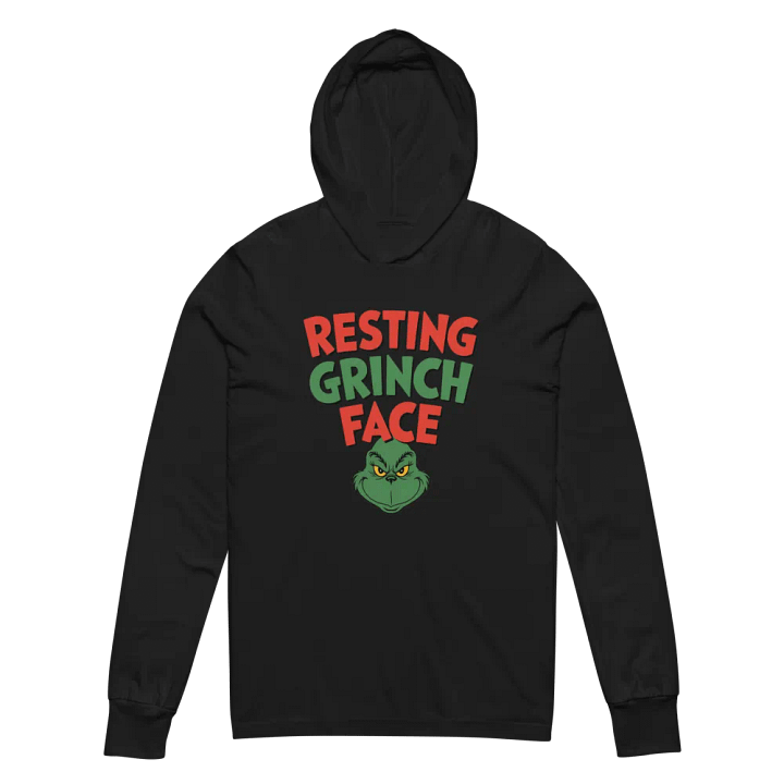 Grinchy Resting Face Hoodie product image (2)