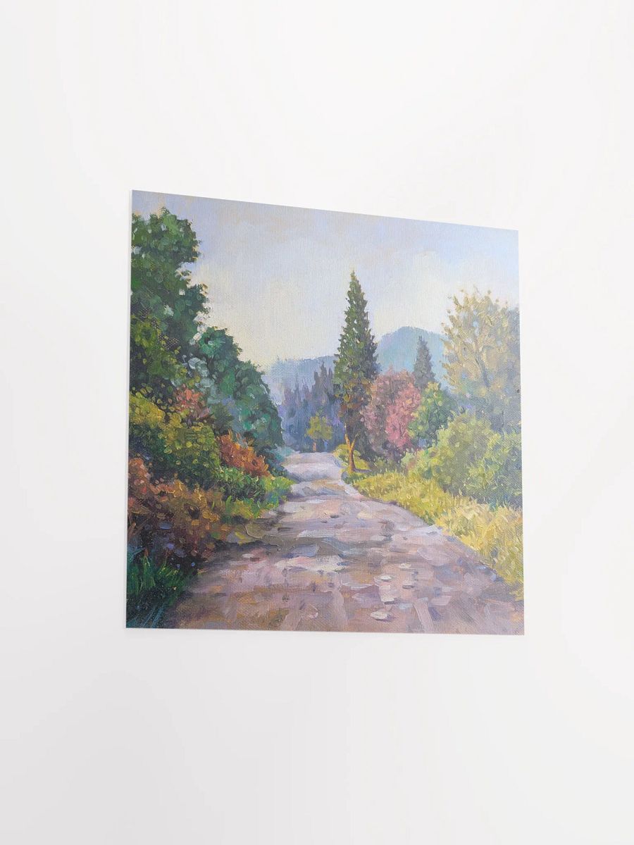 Hiking Trail-Oil Painting Paper Poster product image (3)