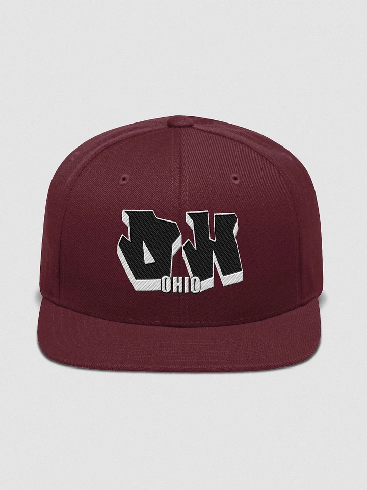 OHIO, OH, Graffiti, Yupoong Wool Blend Snapback Hat product image (1)
