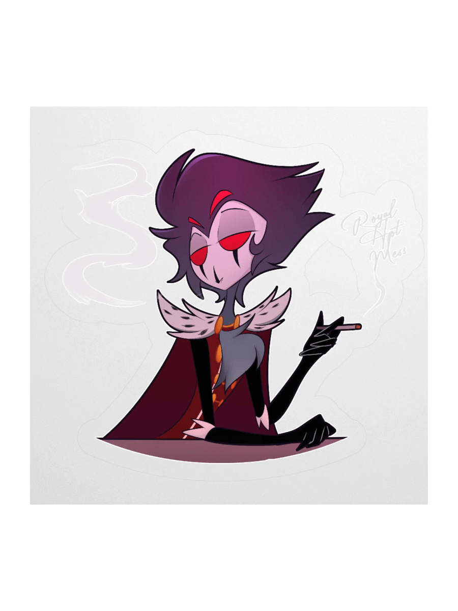 Royal Hot Mess Sticker! product image (3)