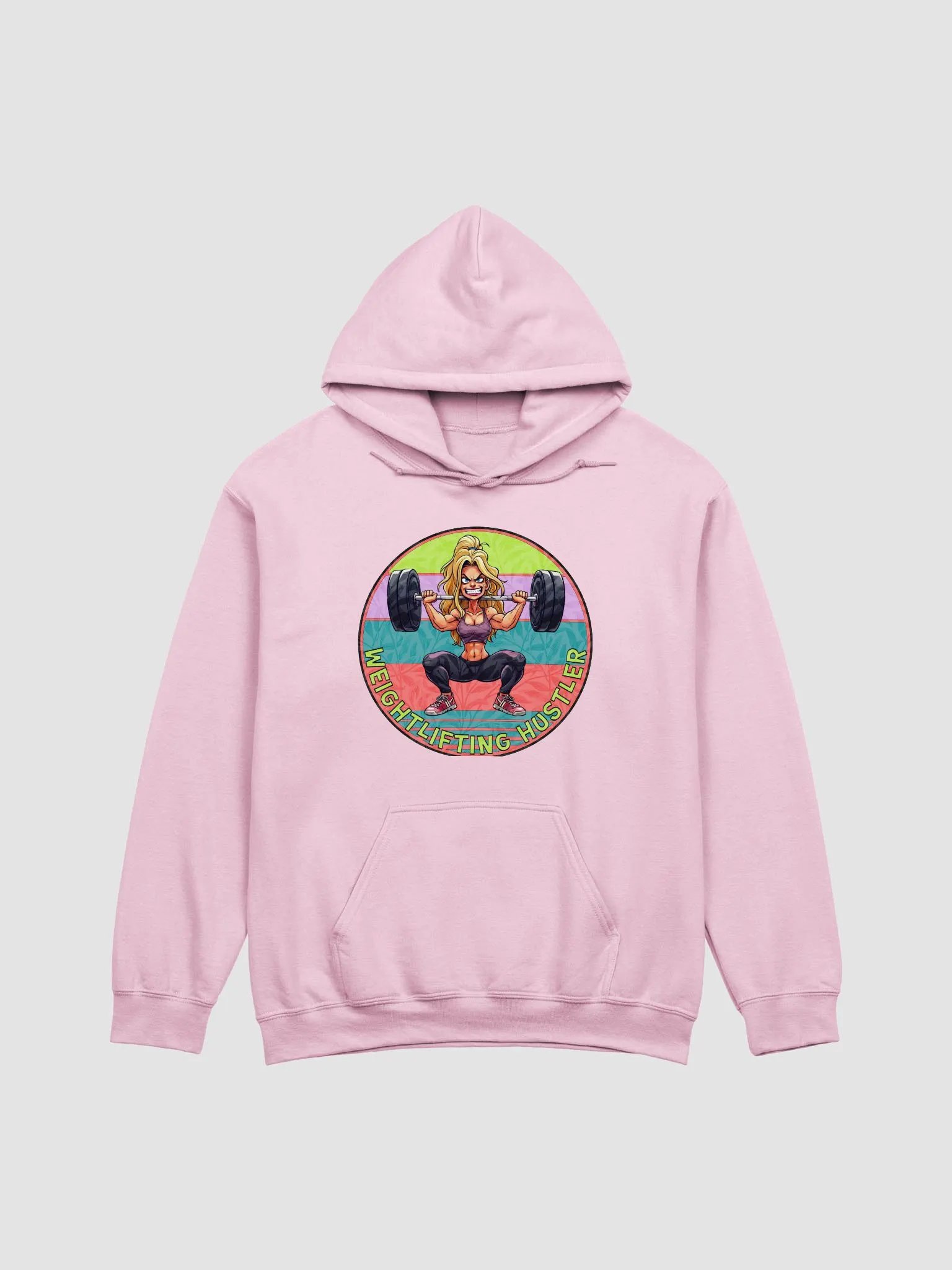 Weightlifting Hustler Female Strength Hoodie product image (7)