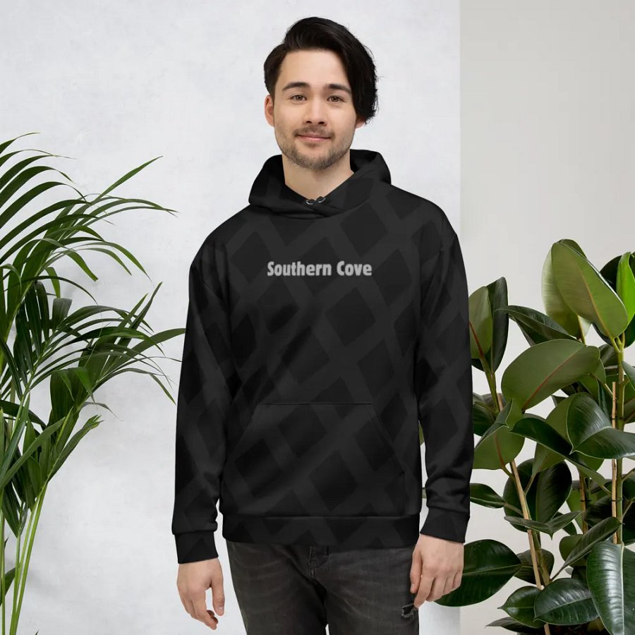 Black Southern Cove Checkered Hoodie product image (4)