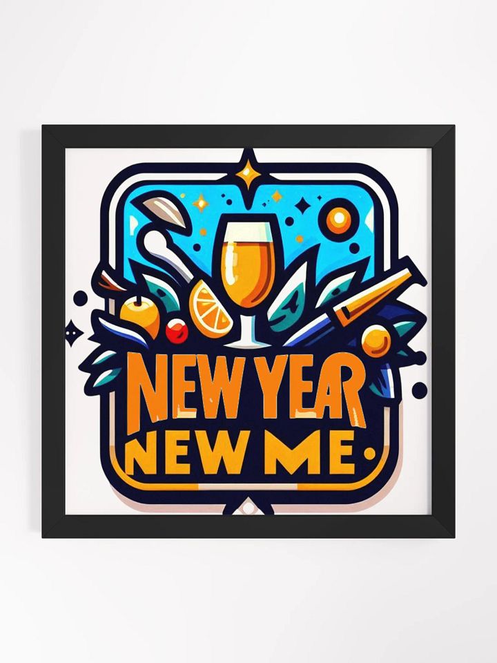 New Year New Me Framed Poster product image (1)
