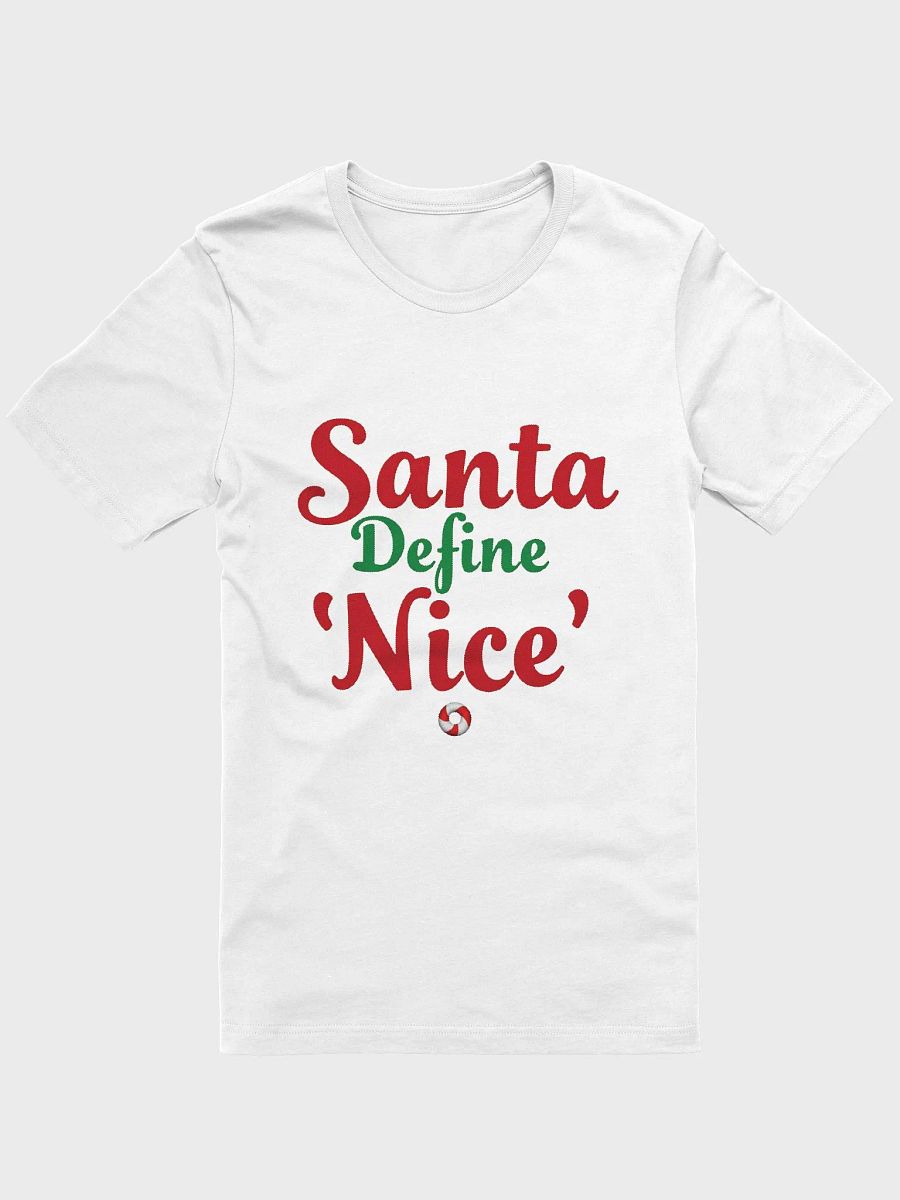 Santa Define 'Nice' T-Shirt product image (5)