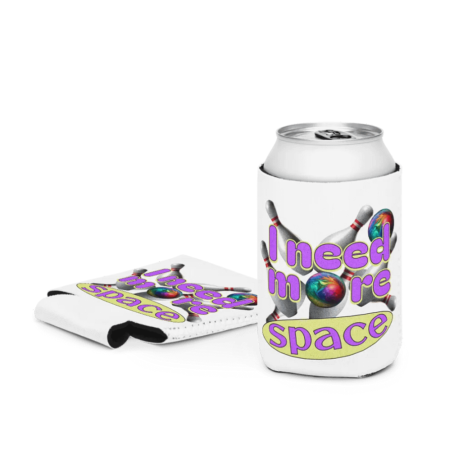 I Need More Space Bowling Cosmic Can Cooler product image (3)