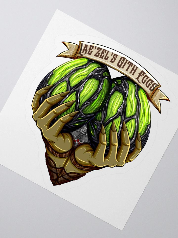 Lae'zel Gith Eggs Stickers product image (2)