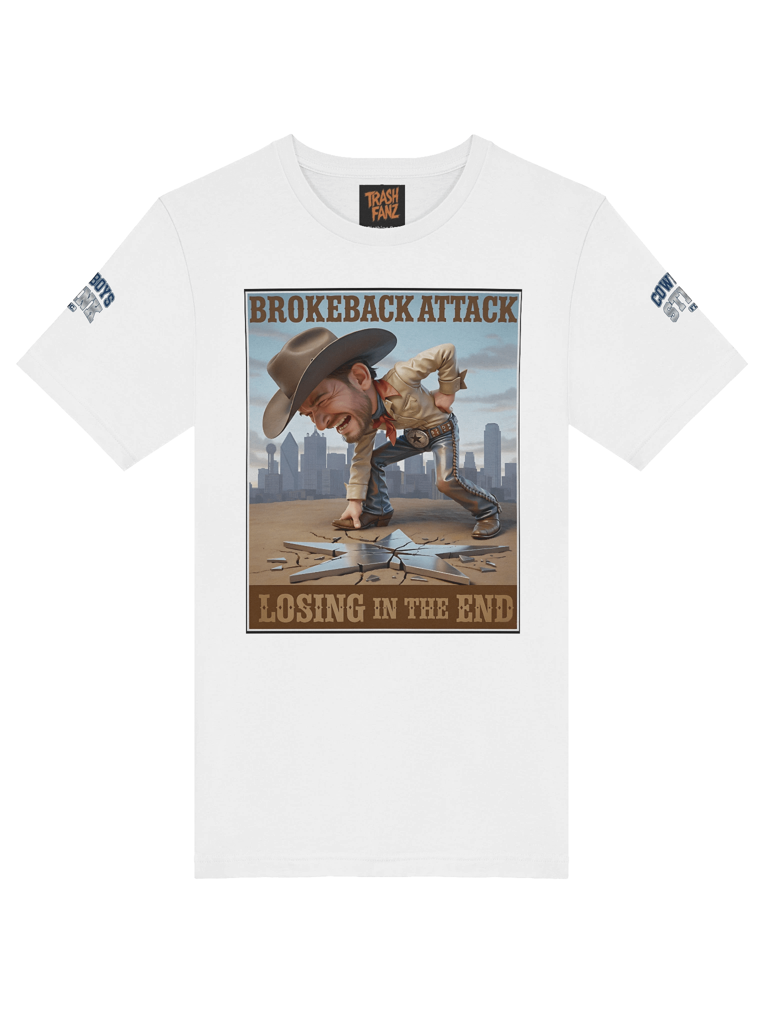 NEW Brokeback Attack T-Shirt | Dallas Cowboys | NFL Rivals Locker product image (5)