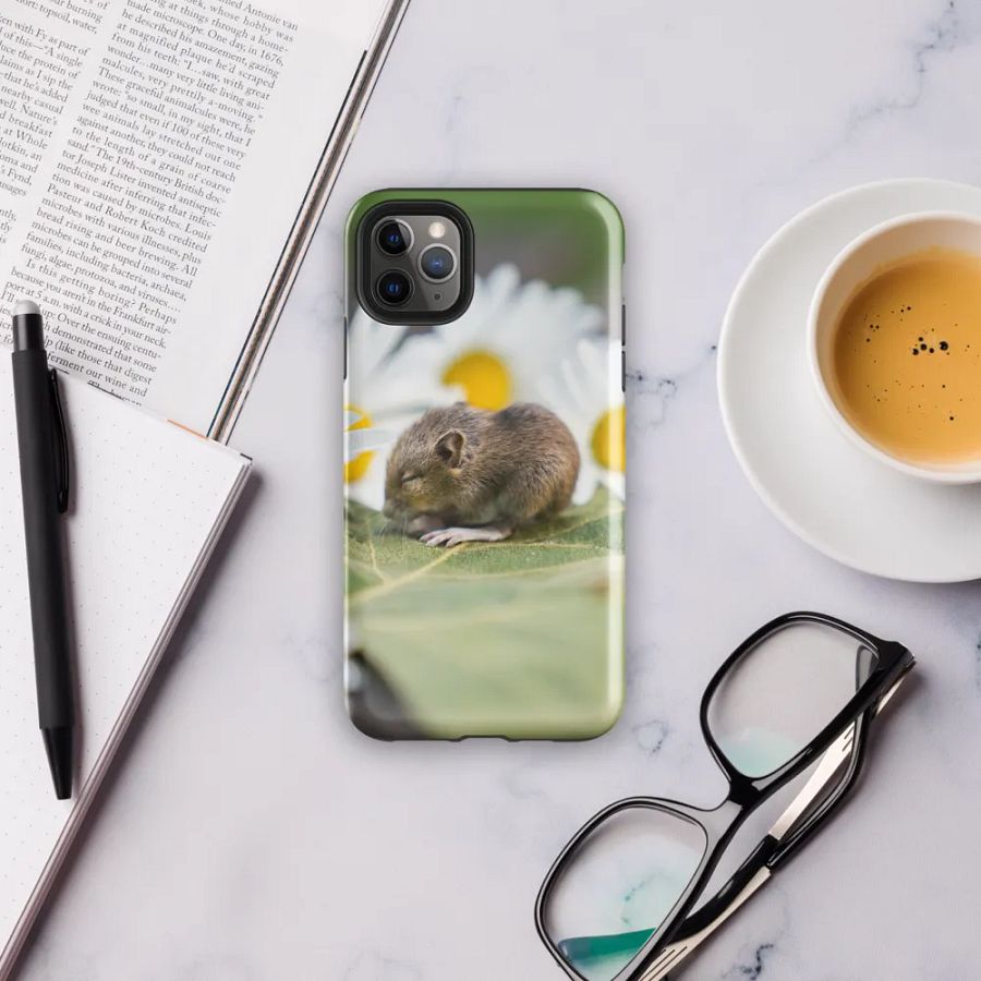 Mouse with Flower Phone Case - Perfect for Animal Lovers, Ultimate Phone Protection! product image (38)