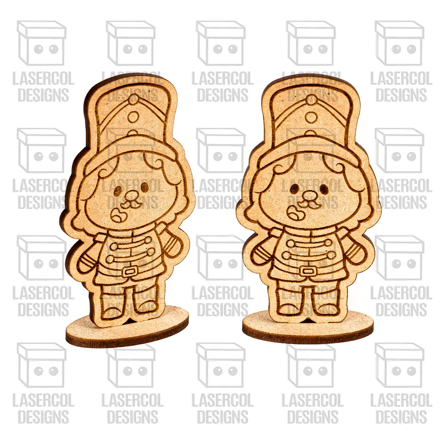 Christmas Characters Cut Outs with Base - Laser Cut Files product image (7)