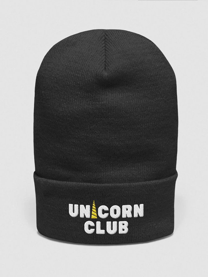 "The Unicorn Club" Beanie - Gold Horn product image (1)