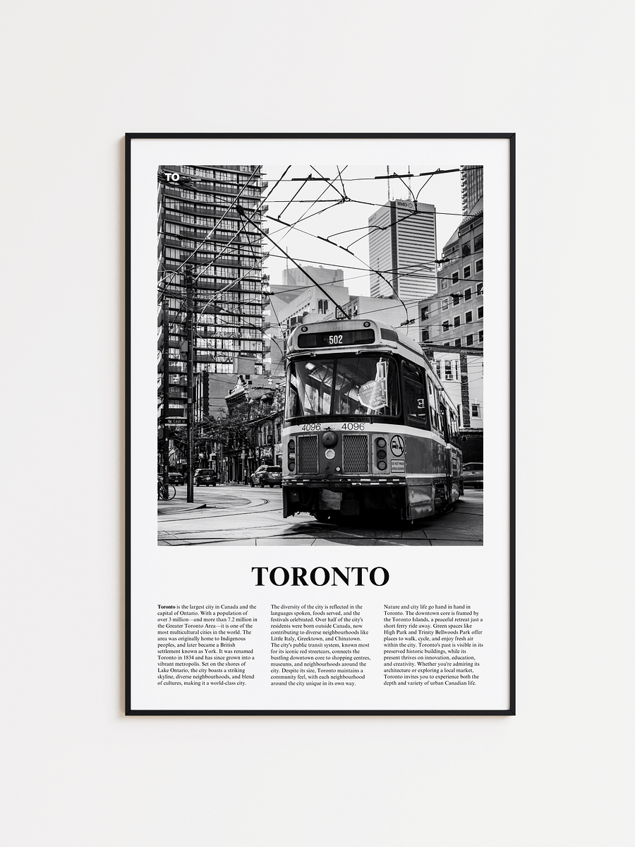 Toronto 07 Newspaper Poster product image (1)