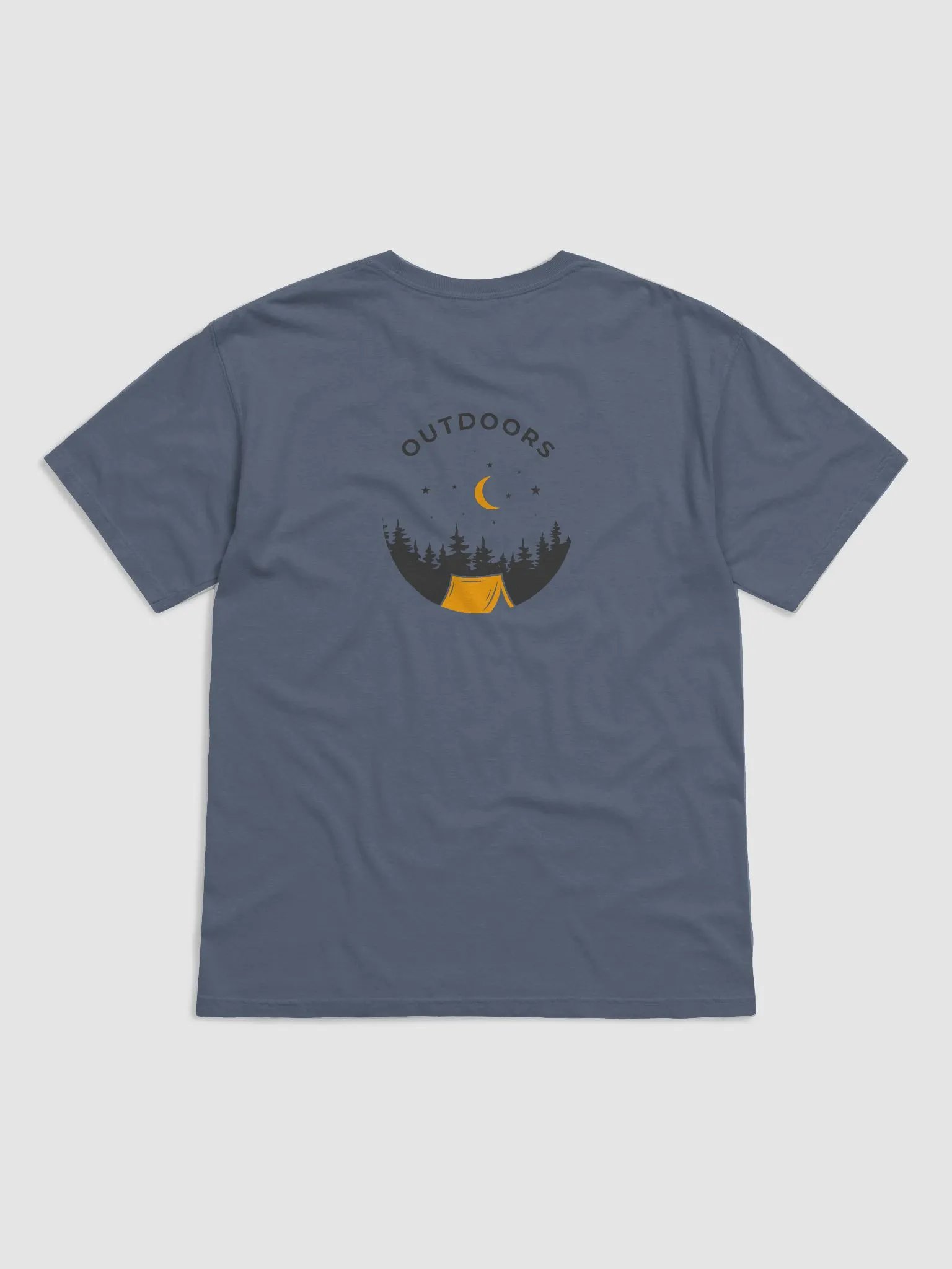 The Outdoors comfort colors heavyweight t-shirt product image (2)