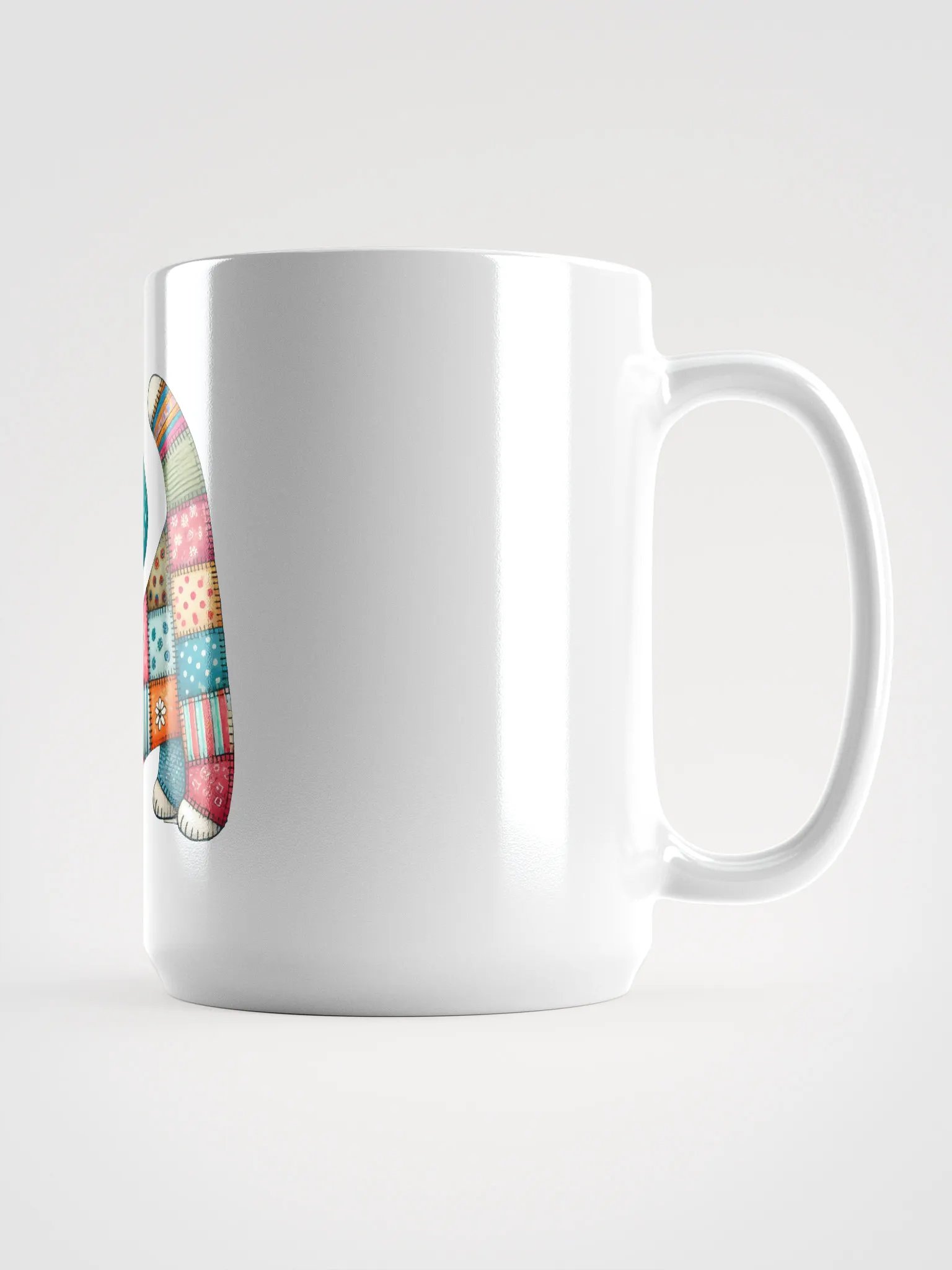 Quilted Pup Patchwork Mug product image (1)