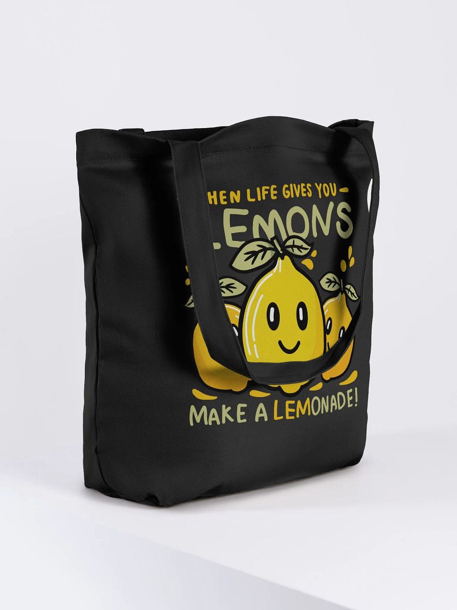 Lemon Parade Eco Tote Bag product image (7)