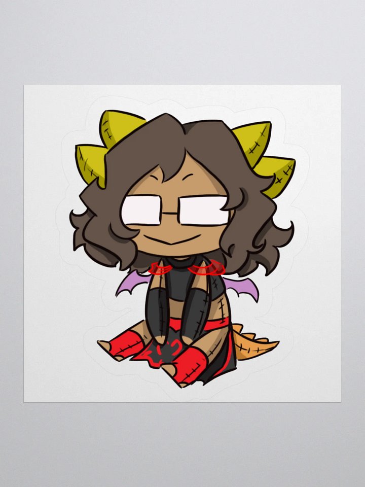 Chibi Din Plushie Sticker product image (1)