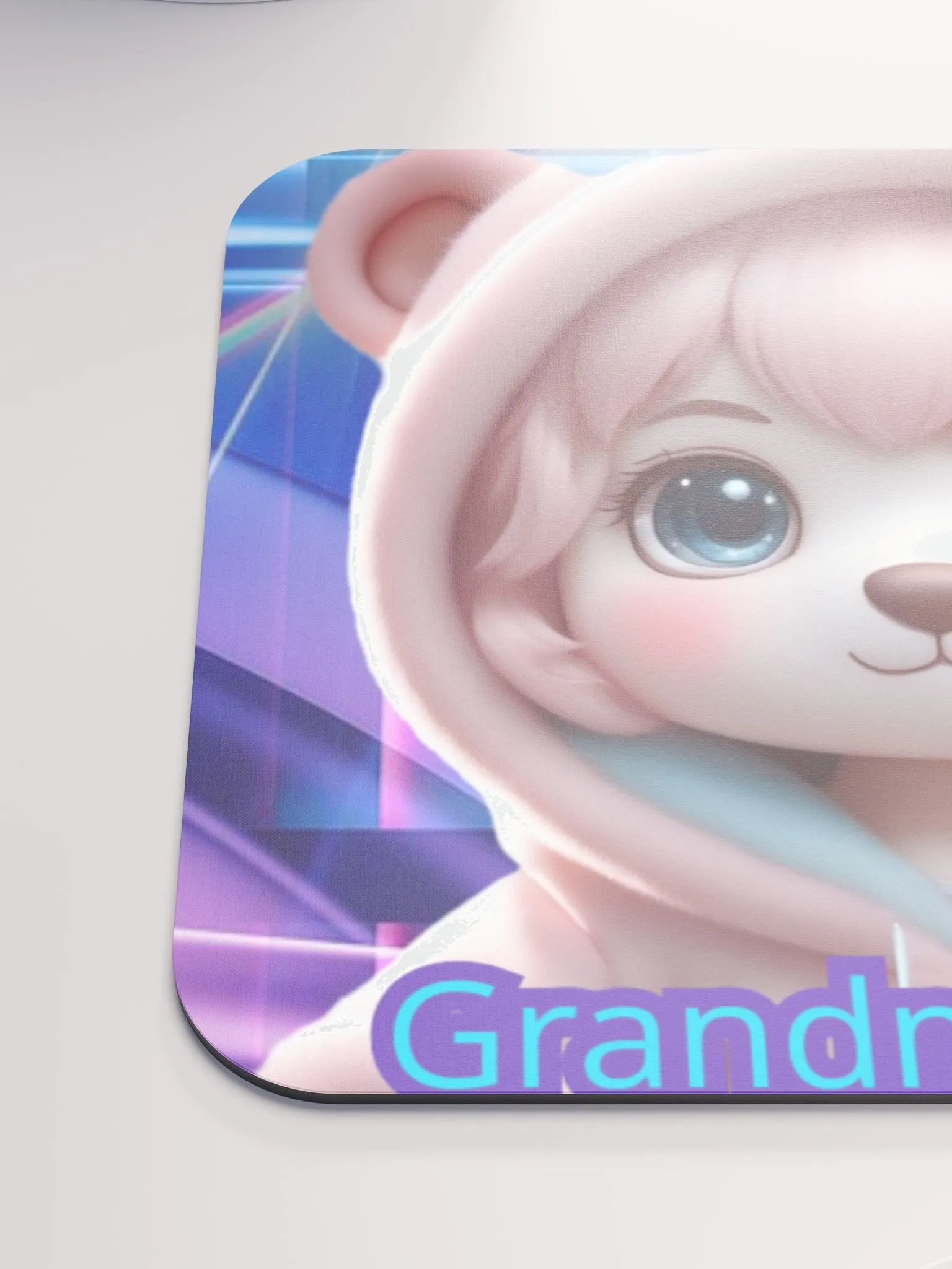 Whimsical Bear Hood Mouse Pad product image (6)