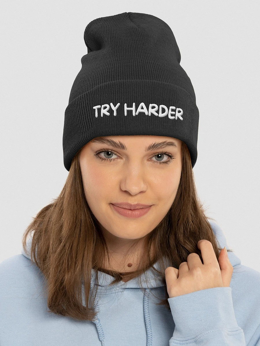 Try Harder Beanie product image (19)