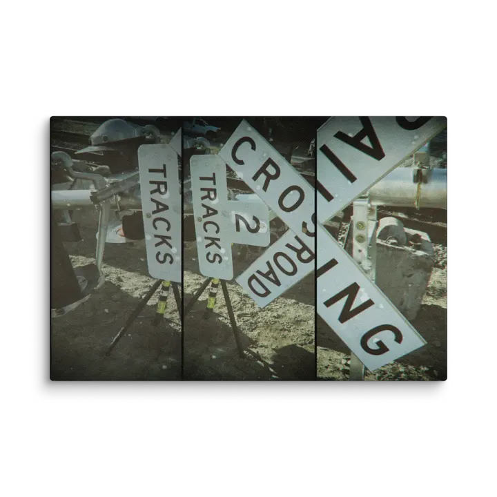 Street photography - train crossing product image (1)