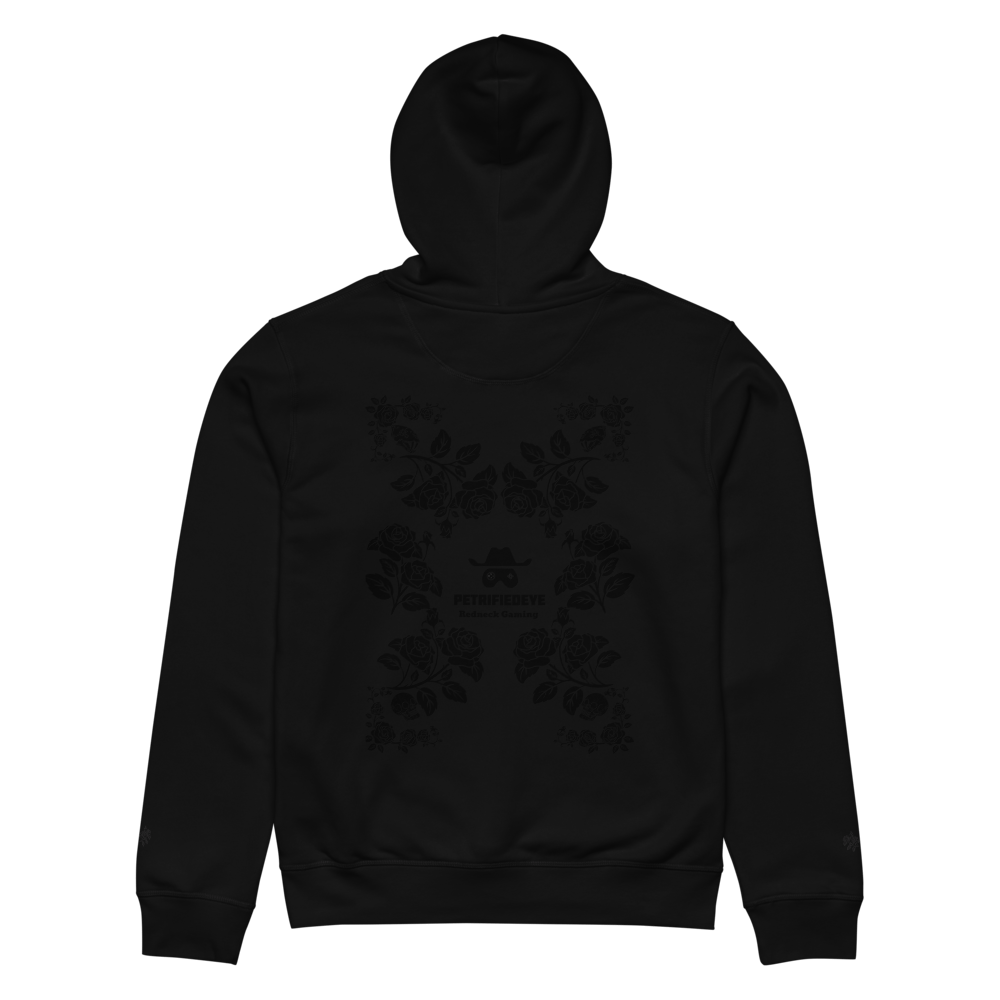 Petrifiedeye Black Spanish Rose Mural Hoodie product image (5)