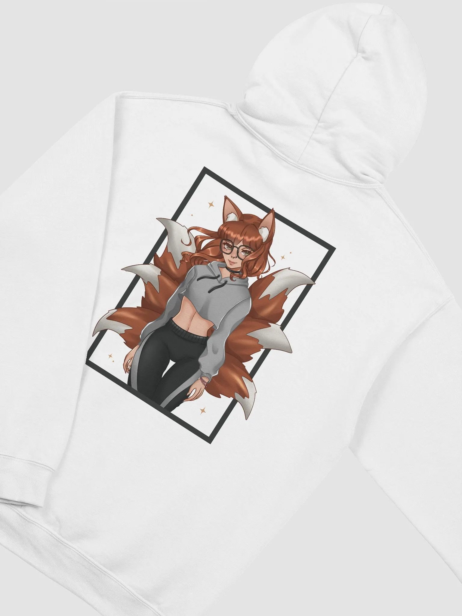 clvrfx kitsune hoodie product image (1)