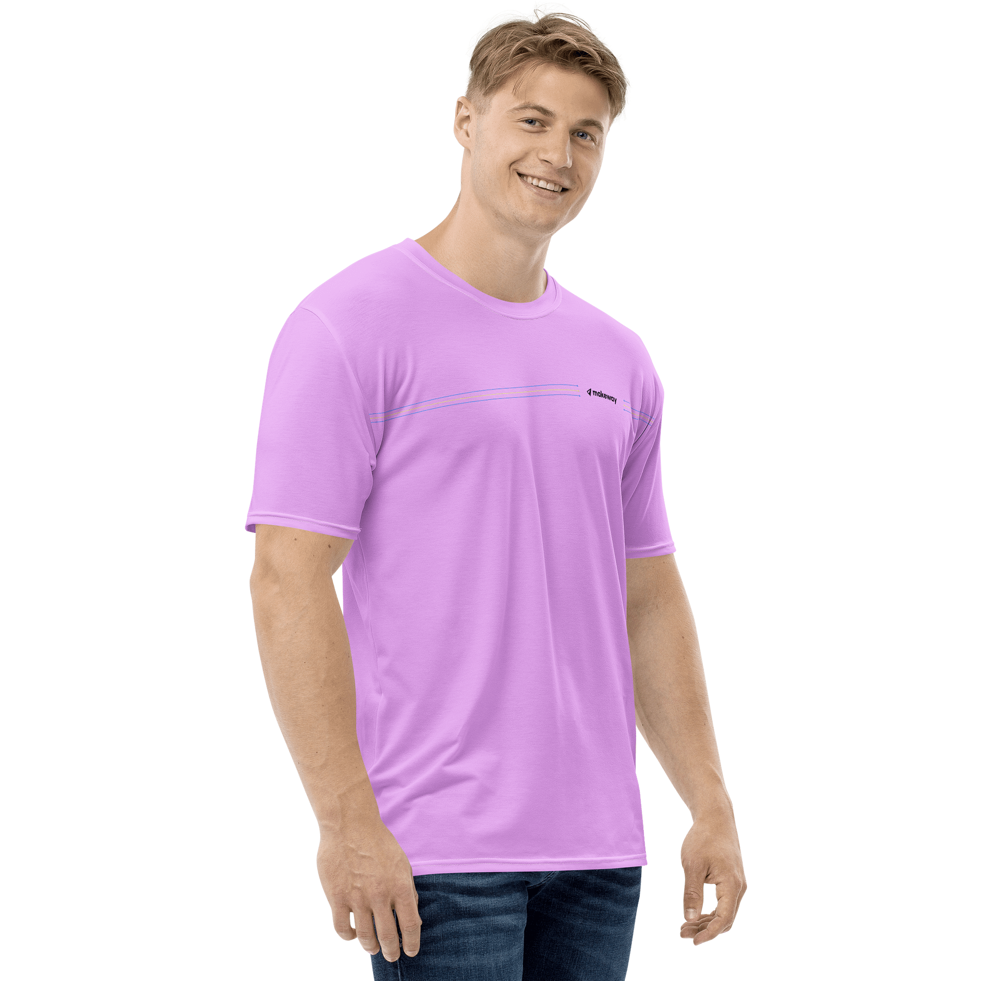 Elevate Tee: Pink product image (5)