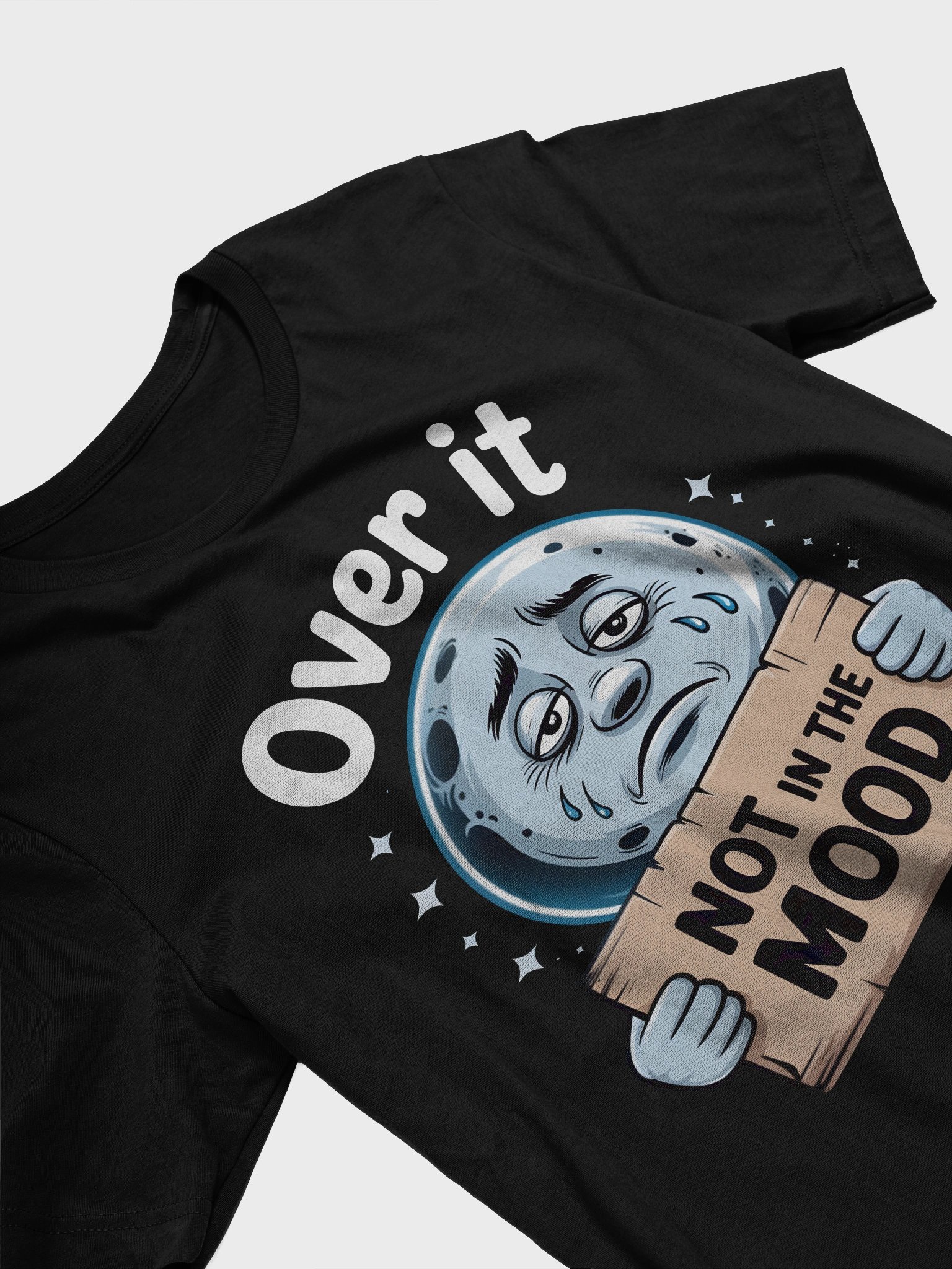 Moody Moon Unisex T-Shirt product image (21)