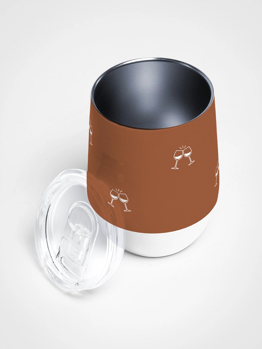 Iconic Cheers Wine Tumbler Brown product image (3)
