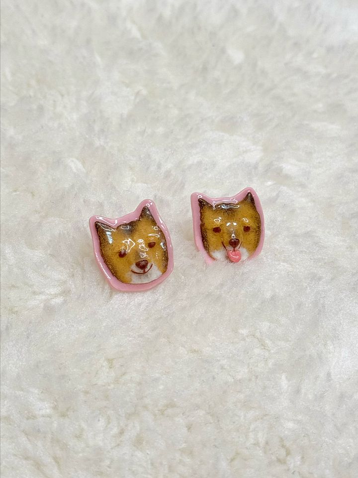 Rough Collie Ear Studs product image (1)