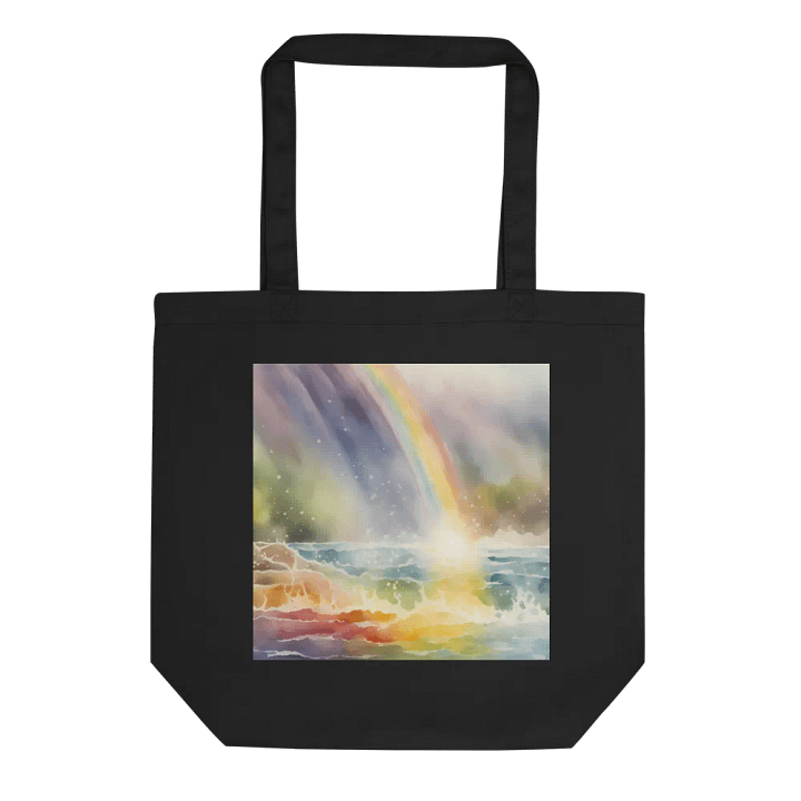 Rainbow Lake, Organic Cotton Twill Tote Bag product image (1)