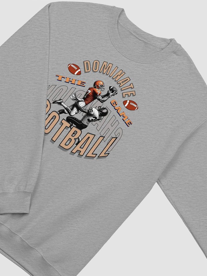 Dominate The Game Football Champion Gridiron Clash Crewneck Sweatshirt product image (22)