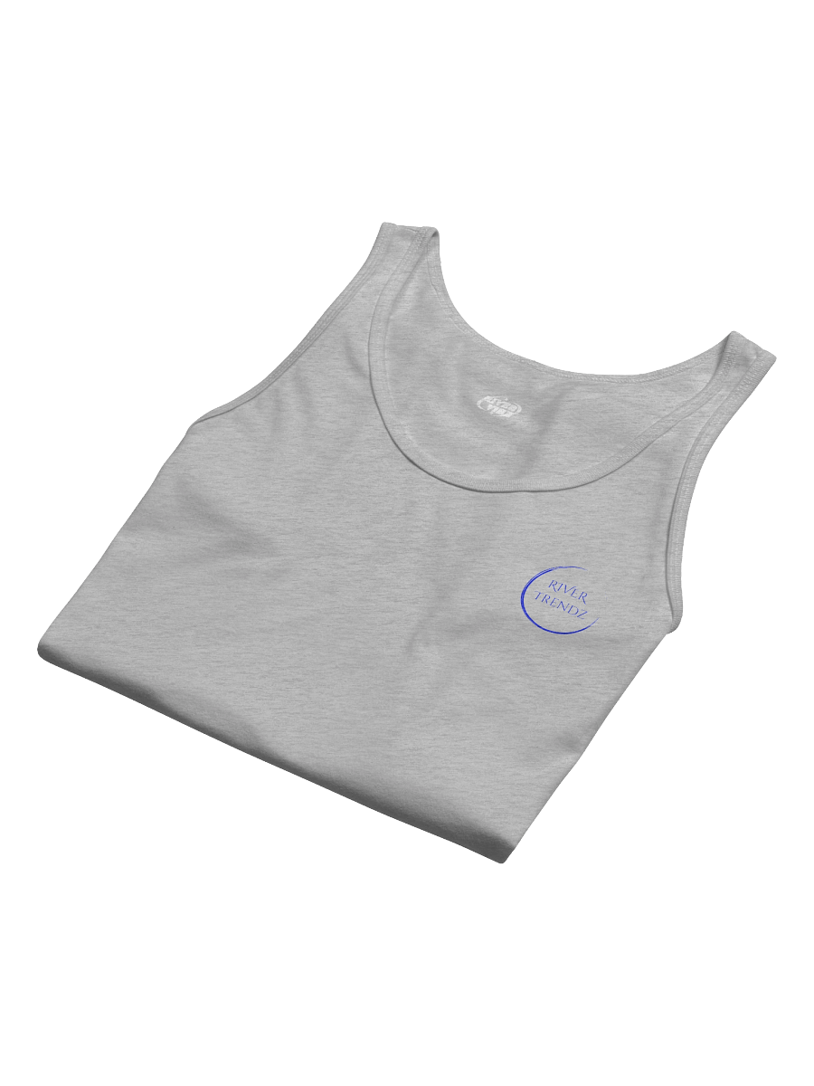 Men's Blue Faded Circle River Trendz Logo Tank product image (64)