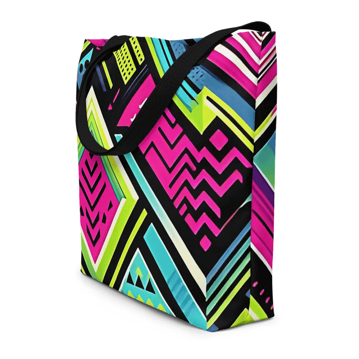 Neon Pop Art Tote Bag product image (1)