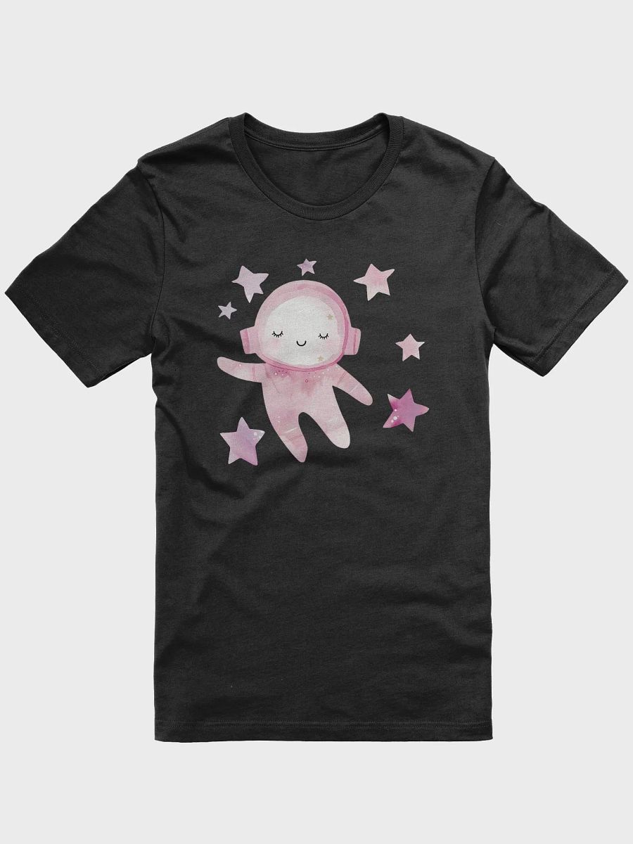 Pink Stars Boho Astronaut T-shirt product image (1)