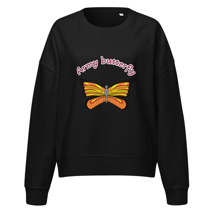 Knife Butterfly Organic Sweatshirt product image (1)