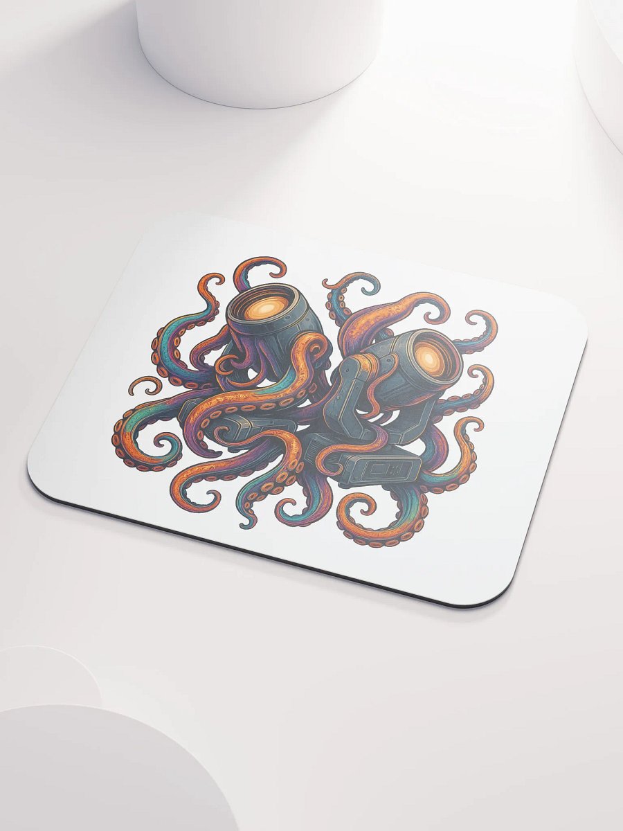 Theatrically Jerry: "Tangled Up" Octopus Moving Head Light Mouse Pad product image (3)