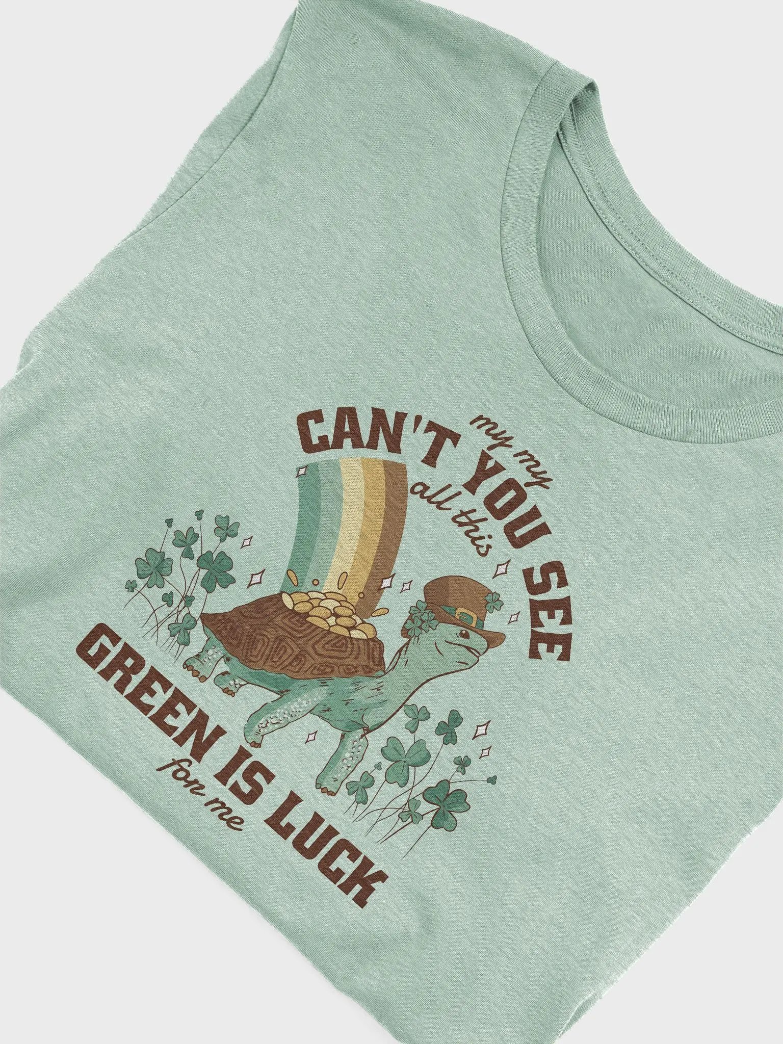 St. Patrick the Tortoise Premium T-shirt product image (5)