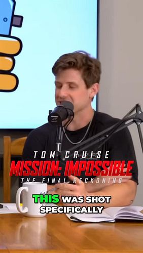 Was Mission: Impossible actually made for IMAX? Because it feels like it. Cruise and McQuarrie shot this like a cinematic rol...