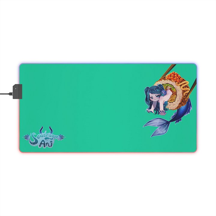 Slug LED Desk Mat product image (2)