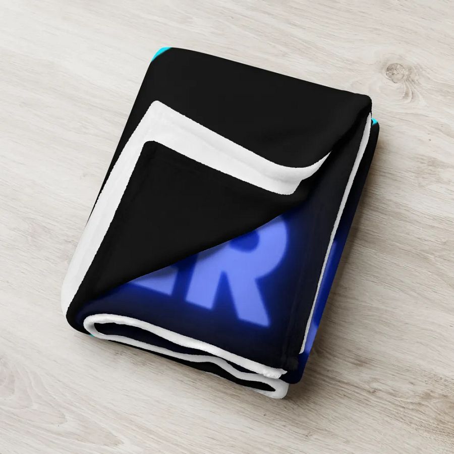 Blue Thunder Throw Blanket product image (6)
